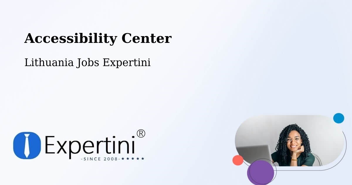 Accessibility Statement – Šeduva - Lithuania Jobs Expertini