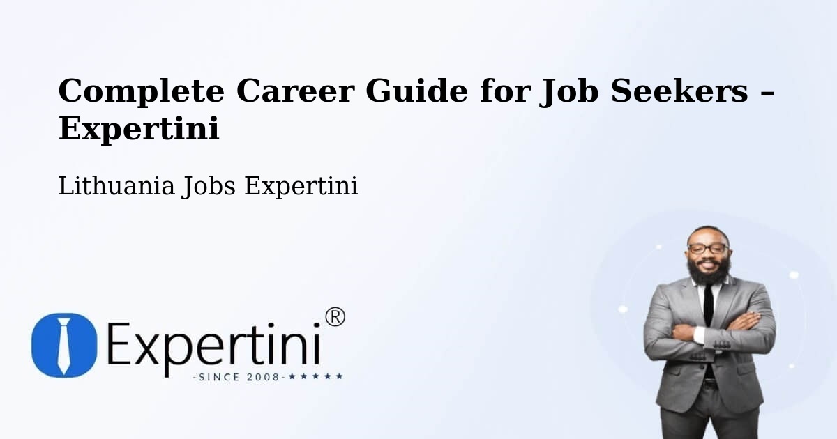 Career Guide for Job Seekers – Šeduva - Šeduva, Lithuania Jobs Expertini