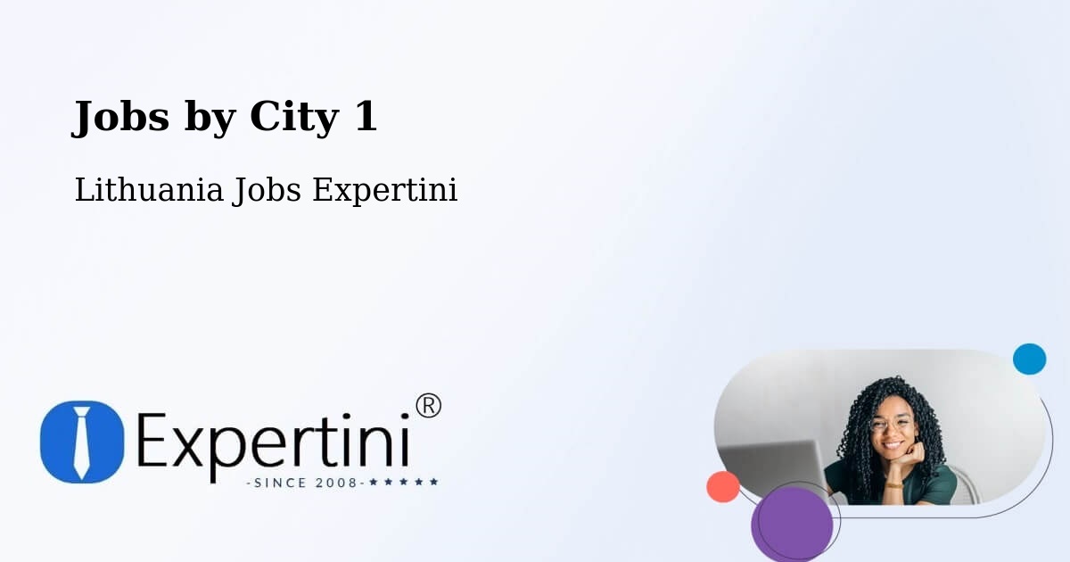 City Jobs in Lithuania - Expertini