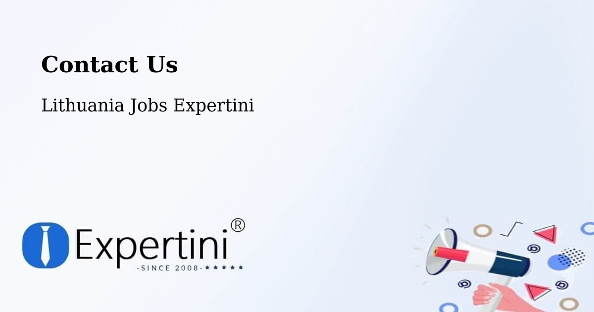 Contact Expertini – Šeduva - Lithuania Jobs Expertini