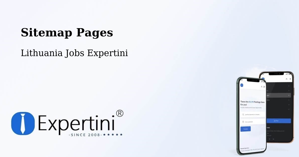 Sitemap Pages - Šeduva - Lithuania Jobs Expertini