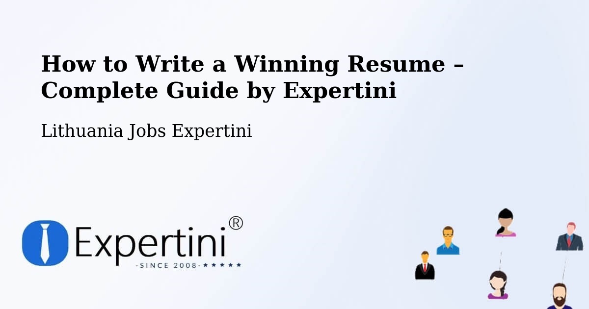 Resume Writing Guide for Job Seekers – Šeduva - Šeduva, Lithuania Jobs Expertini