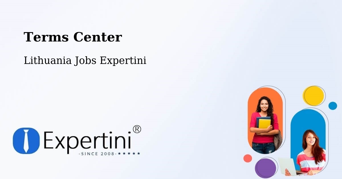 Terms of Service – Šeduva - Lithuania Jobs Expertini